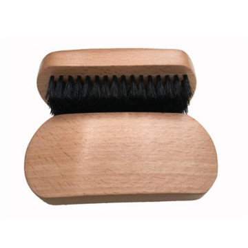оптовая высокого качества на заказ из натурального дерева щетка для волос 100% вентилируемый кабана щетиной бороды для мужчин